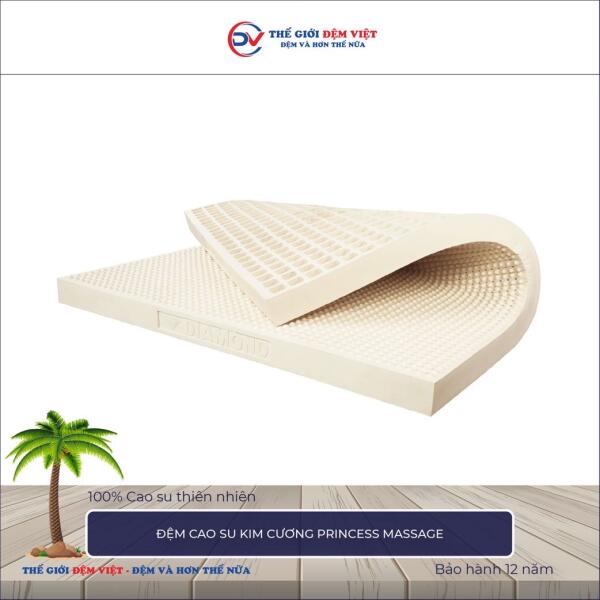 Đệm cao su Kim Cương Princess Massage